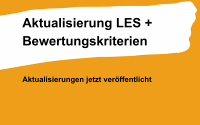 Aktualisierung der Lokalen Entwicklungsstrategie + Bewertungskriterien