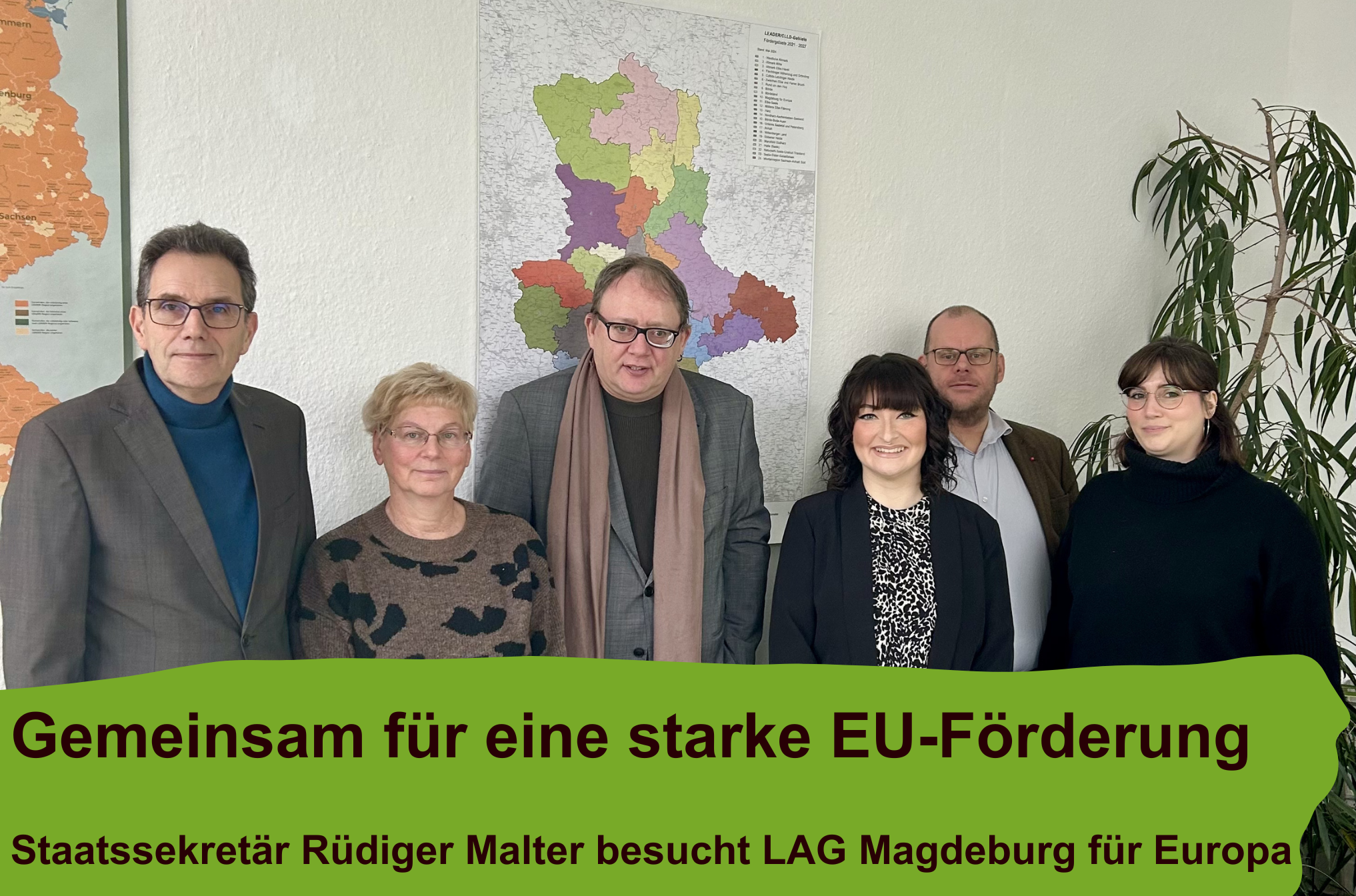 Besuch Staatssekretär Rüdiger Malter