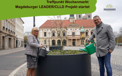 Stadtleben, das Menschen zusammenbringt.